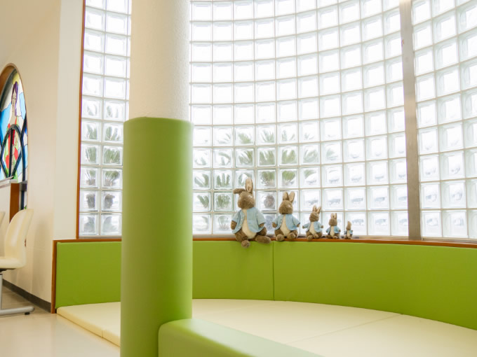 お子様用待合スペースの様子